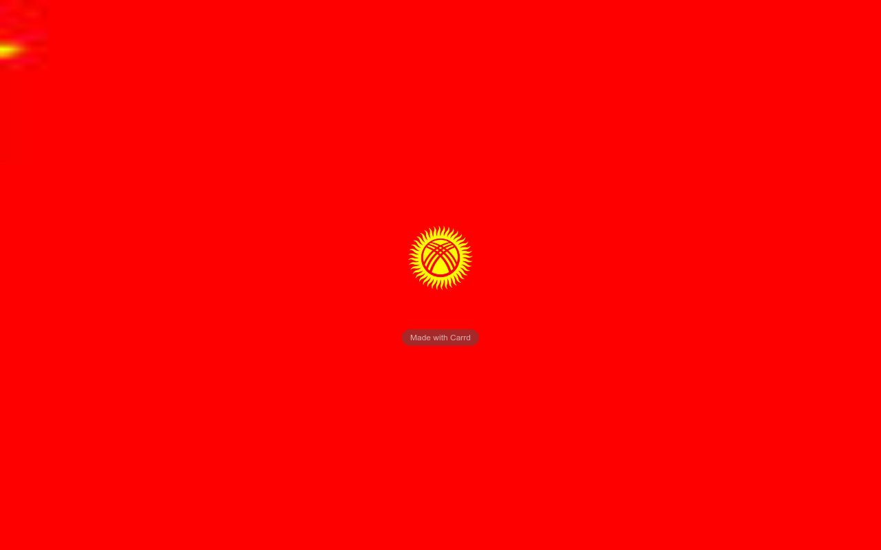 Carrd profile picture for @kyrgyzstan